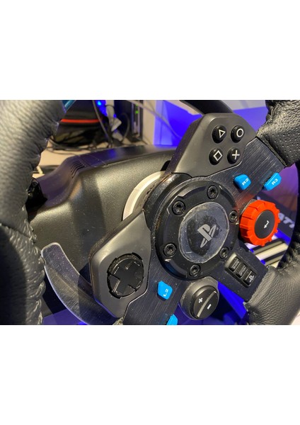 Logitech G29 İçin Manyetik Kürekler Mod (Sadece Plastik Aparattır) 3D modelleri