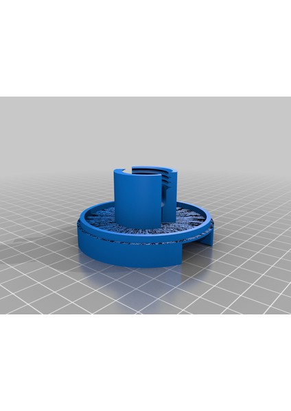 USB Kablo Makarası V2.0 İçin Istiflenebilir Kapak (Sadece Plastik Aparattır) 3D modelleri