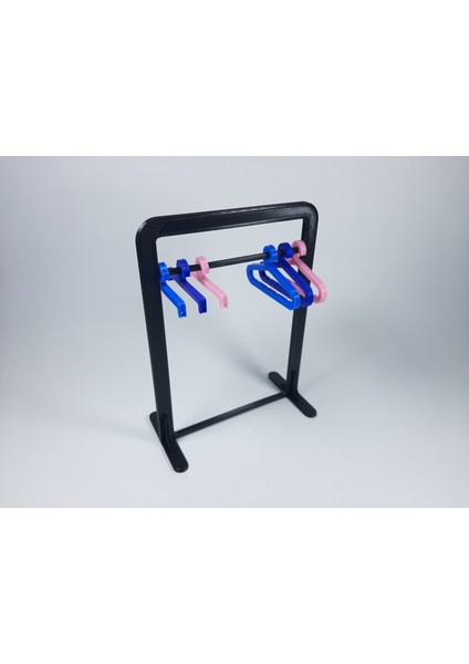 Küpe Için Minyatür Raf ve Askılar (Sadece Plastik Aparattır!!!) 3D
