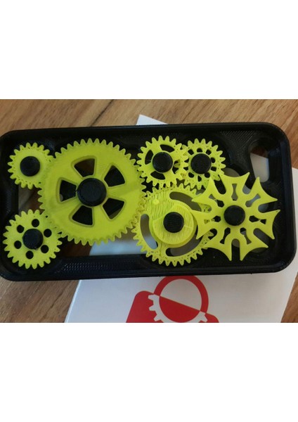 Cenevre Mekanizması ile iPhone 5 Dişli Kılıfı (Sadece Plastik Aparattır) 3D indirimleri