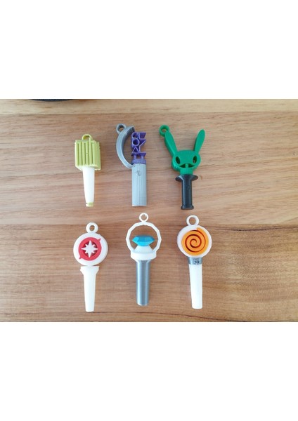 Kpop Lightstick Keyrings (Sadece Plastik Aparattır) 3D
