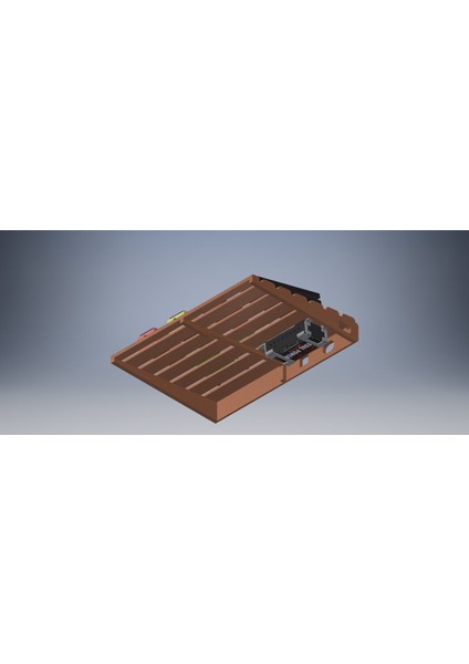 Çıta Pedal Tahtası (Sadece Plastik Aparattır) 3D modelleri