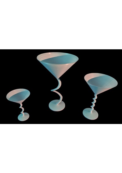 Spiral Martini Cam (Sadece Plastik Aparattır) 3D modelleri
