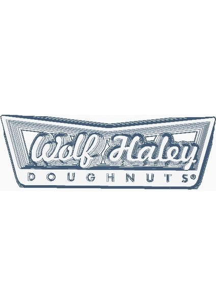 Odd Future "wolf Haley" Donuts Keychain (Sadece Plastik Aparattır!!!) 3D