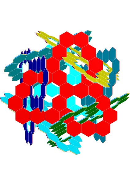 Kepler Octahedral Polylink 1 (Sadece Plastik Aparattır!!!) 3D fırsatları