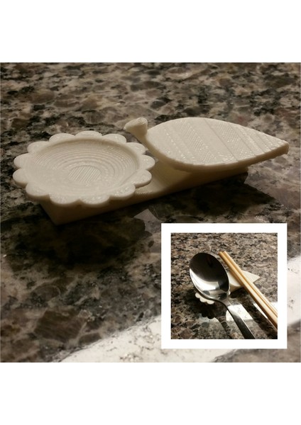 Yemek Çubukları ve Kaşık Dinlenmesi (Sadece Plastik Aparattır!!!) 3D modelleri