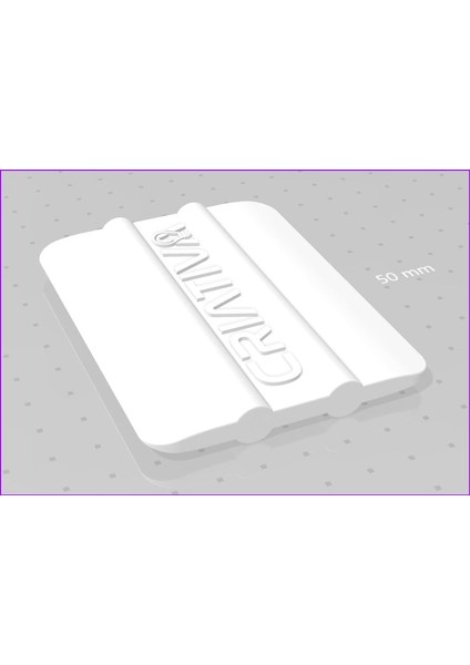 Spatula Tampon Etiketini Uygulamak Için (Sadece Plastik Aparattır!!!) 3D fiyatları