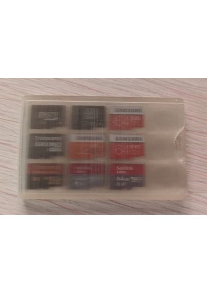 Microsd Kart Cüzdanı (Yerinde Kilitler) (Sadece Plastik Aparattır!!!) 3D modelleri