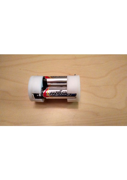 3x Aa Ila D Pil Adaptörü (Lehimleme Gerekmez) (Sadece Plastik Aparattır!!!) 3D modelleri