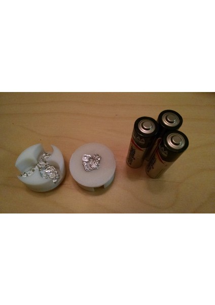 3x Aa Ila D Pil Adaptörü (Lehimleme Gerekmez) (Sadece Plastik Aparattır!!!) 3D indirimleri