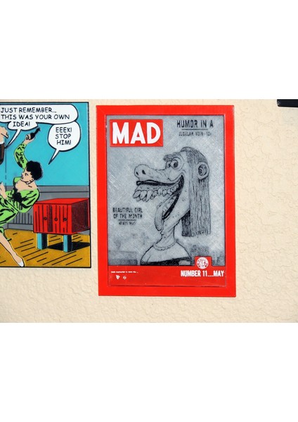 Lena The Sırtlan, Mad #11, Mayıs 1954 - Basil Wolverton (Sadece Plastik Aparattır!!!) 3D fiyatları