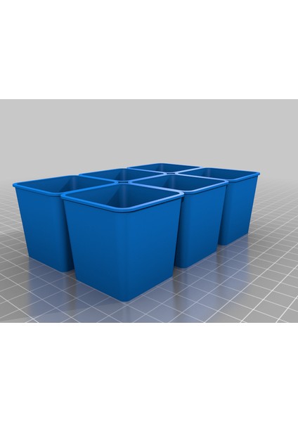 Tohum Başlangıç - 3 Boyut, 3x2 ve 2x2, Basit ve Hızlı, Fide Başlangıç (Sadece Plastik Aparattır!!!) 3D modelleri