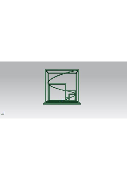 Fibonacci 3D Spiral Masası Didy (Sadece Plastik Aparattır!!!) 3D fırsatları