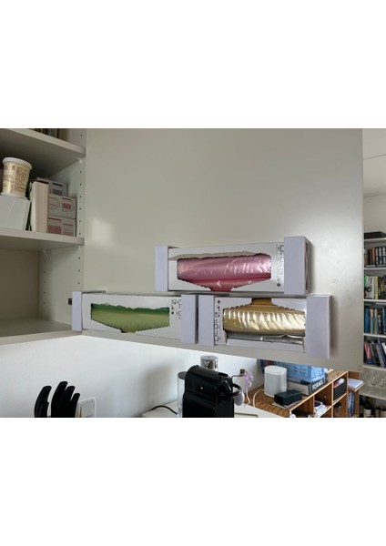 Mutfak Dolapları Için Ikea Istad Zip-Kilit Çanta Tutucu (Sadece Plastik Aparattır!!!) 3D