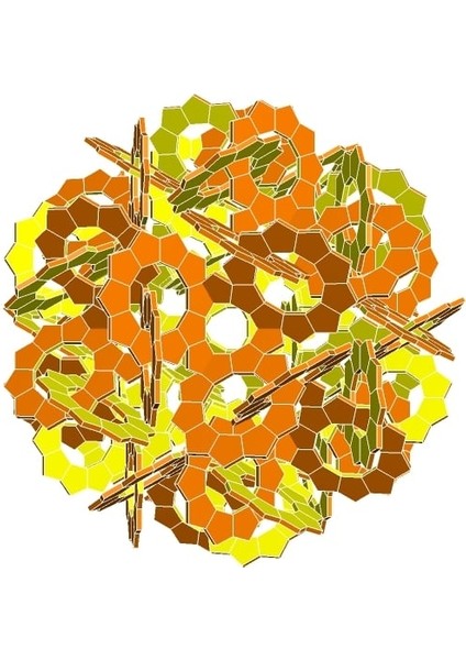 Kepler Dodecahedral Polylink 1 (Sadece Plastik Aparattır!!!) 3D