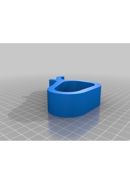 Saç Kurutma Makinesi Için Banyo Radyatör Askısı - Parametreli - Openscad (Sadece Plastik Aparattır!!!) 3D fırsatları