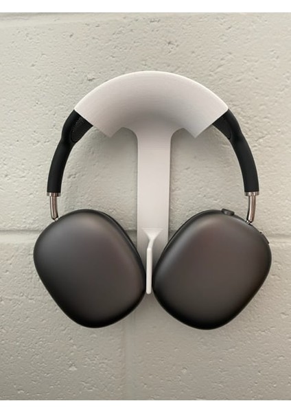 Manyetik Uyku Modu ile Airpods Max Için Duvar Askı (Sadece Plastik Aparattır!!!) 3D