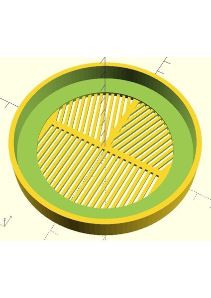 Tayled Bahtinov Maskesi - "bahtinov Faktörü" Dahil Parametrik Openscad Dosyası - William Optics Için Maskeler GTF81 ve Mak Intes Micro M603 (Sadece Plastik Aparattır!!!) 3D