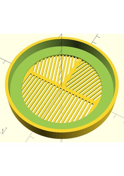 Tayled Bahtinov Maskesi - "bahtinov Faktörü" Dahil Parametrik Openscad Dosyası - William Optics Için Maskeler GTF81 ve Mak Intes Micro M603 (Sadece Plastik Aparattır!!!) 3D