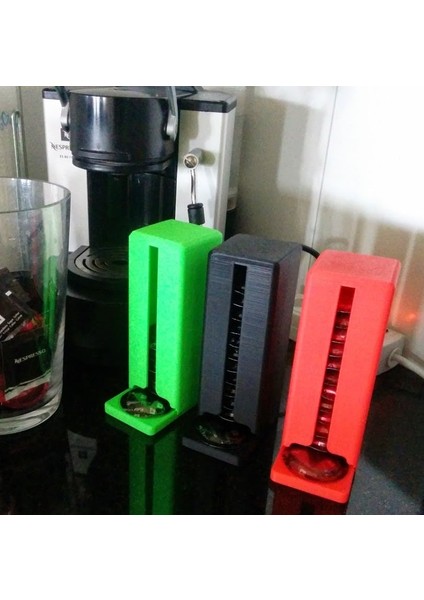 Nespresso Kahve Kapsülü Dağıtıcı (Sadece Plastik Aparattır!!!) 3D