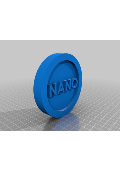 Nano Coin, Nano Kripto Para Birimi (Sadece Plastik Aparattır!!!) 3D