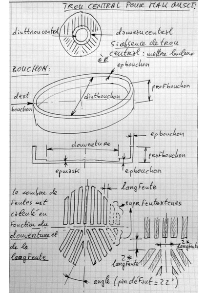 Tayled Bahtinov Maskesi - "bahtinov Faktörü" Dahil Parametrik Openscad Dosyası - William Optics Için Maskeler GTF81 ve Mak Intes Micro M603 (Sadece Plastik Aparattır!!!) 3D