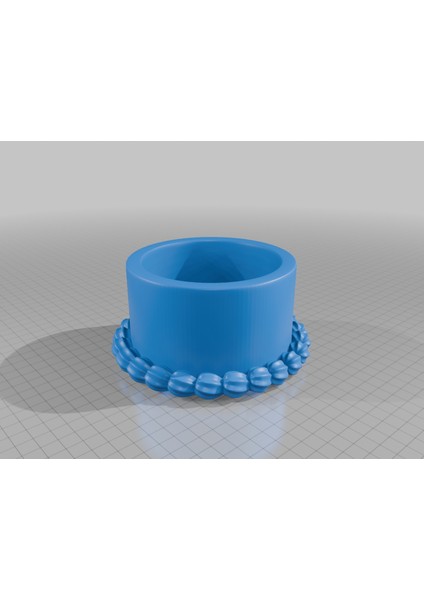 Çilek Kek Saklama Kutusu (Sadece Plastik Aparattır) 3D fiyatları