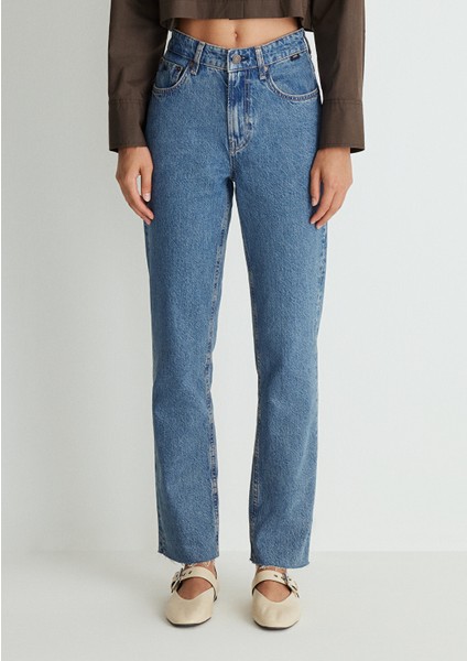 New York Classic Denim Indigo Mavisi Jean Pantolon 101441-87791