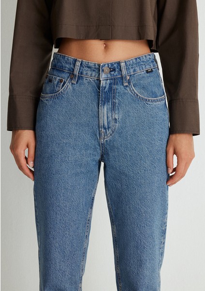 New York Classic Denim Indigo Mavisi Jean Pantolon 101441-87791