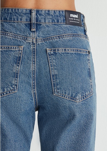 New York Classic Denim Indigo Mavisi Jean Pantolon 101441-87791