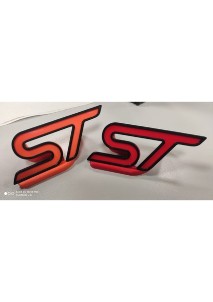 Stand ile Ford Focus St Logosu (Sadece Plastik Aparattır) 3D indirimleri