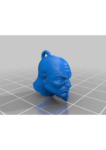 God Of War Kratos Head Anahtar (Sadece Plastik Aparattır) 3D fiyatları