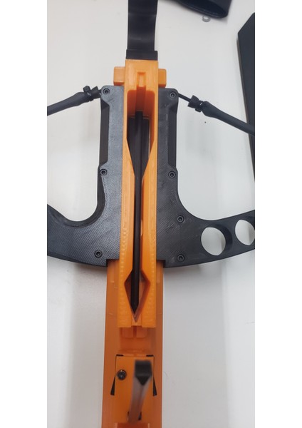 Tabanca Tatar Yayı Cıvatası ve Fletching (Sadece Plastik Aparattır) 3D indirimleri