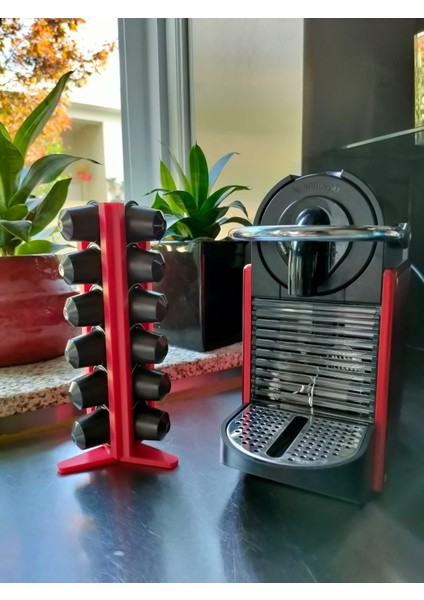 Nespresso Kahve Pod Tutucu (Sadece Plastik Aparattır) 3D fırsatları