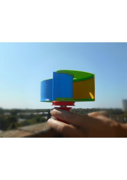Ugrinsky Rüzgar Türbini. (Sadece Plastik Aparattır!!!) 3D
