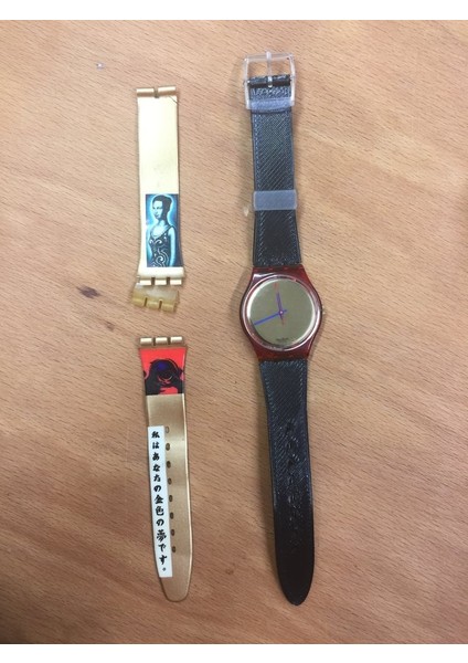 Swatch Mükemmel Uyumlu 17MM Esnek Bileklik (Izle Kayışı) (Sadece Plastik Aparattır!!!) 3D
