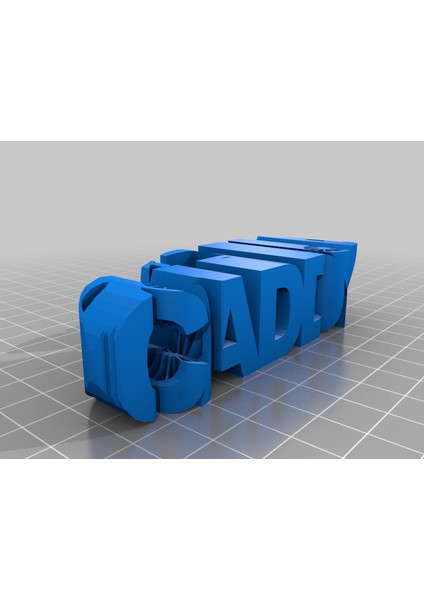 Caddy Kutsal Kitap Modeli (Sadece Plastik Aparattır!!!) 3D