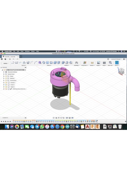 Fırçasız Motor Için Santrifüj Pompası (Sadece Plastik Aparattır!!!) 3D modelleri