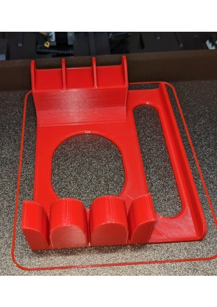 Mutfak Çekmece Bıçak Tutucu (Sadece Plastik Aparattır!!!) 3D fırsatları