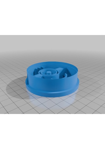 Minyonlar Çerez Kesici (Iki Parça) (Sadece Plastik Aparattır!!!) 3D
