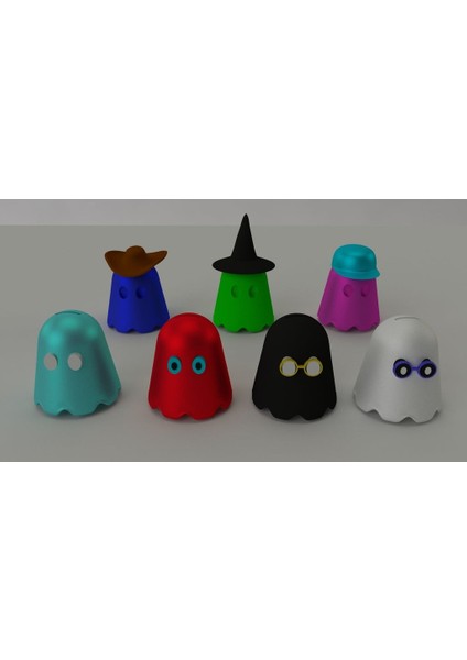 Hayalet Piggy Bank ve Hayalet Gizli Kutu Için Aksesuar Hayalet (Sadece Plastik Aparattır!!!) 3D