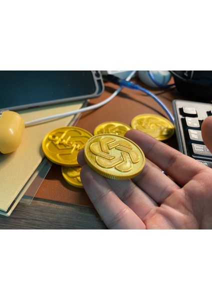 Hediye Olarak Chatgpt Jetonu (Sadece Plastik Aparattır) 3D indirimleri