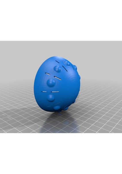 Dişli Yumurta Şekli Silika Jel Konteyneri (Lütfen V2'ye, Daha Kısa Baskı Süresine Bakın) (Sadece Plastik Aparattır) 3D indirimleri