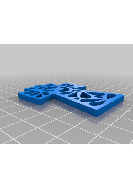 Onay / Cemaat Haçı (Sadece Plastik Aparattır) 3D indirimleri
