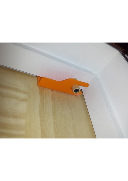 Giriş Kapıları Için Çocuk Güvenliği Mandalı (Yatak Odaları, Dolaplar, Vb.) (Sadece Plastik Aparattır!!!) 3D fırsatları