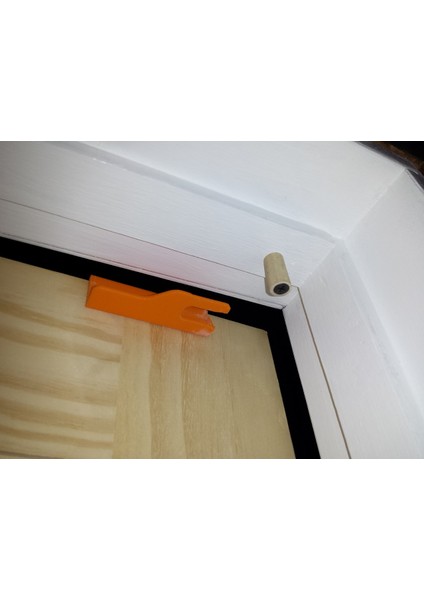 Giriş Kapıları Için Çocuk Güvenliği Mandalı (Yatak Odaları, Dolaplar, Vb.) (Sadece Plastik Aparattır!!!) 3D indirimleri