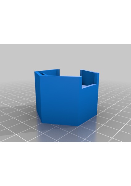 Altıgen LED Dolaylı Duvar Işığı Adreslenebilir Led'ler (Sadece Plastik Aparattır!!!) 3D modelleri