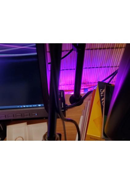 Mikrofon Stand Masaüstü Adaptörü - Grommet & Somun (Sadece Plastik Aparattır!!!) 3D indirimleri