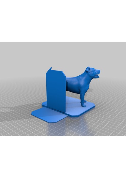 Staffordshire Bull Terrier Kitapçı Seti (Sadece Plastik Aparattır!!!) 3D modelleri