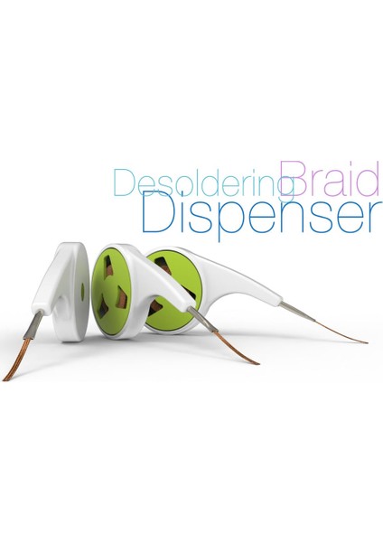 Desoldering Örgü Dispenser (Sadece Plastik Aparattır!!!) 3D